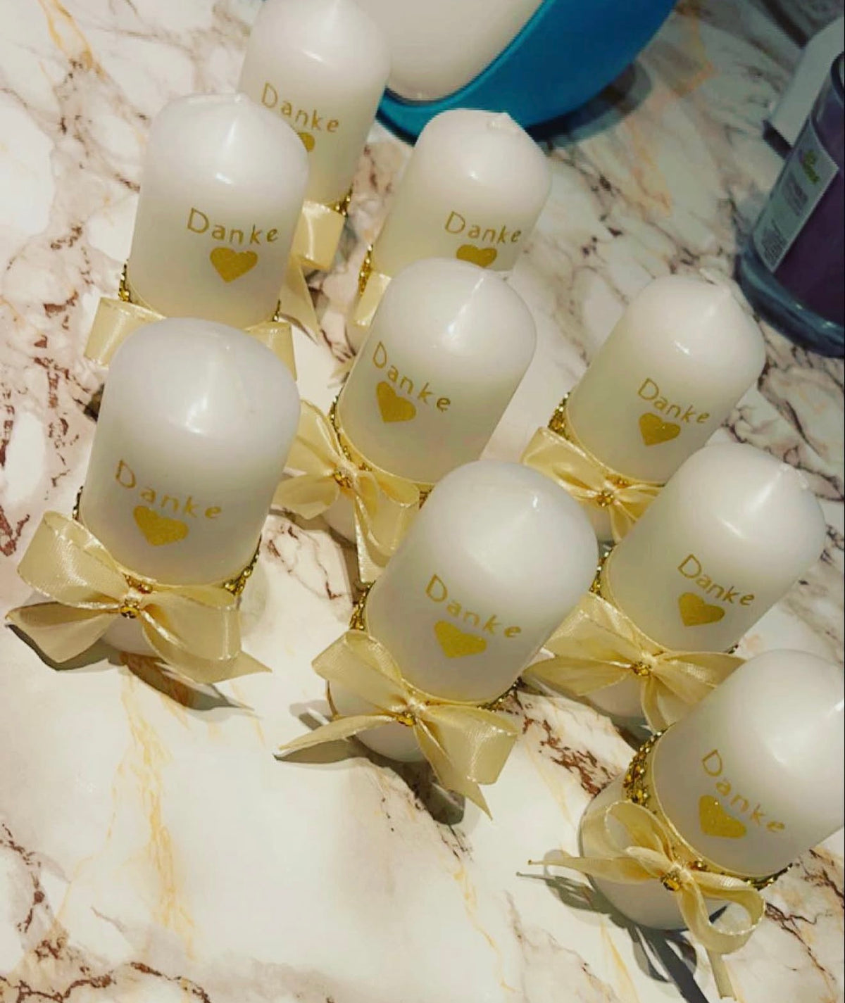 Velas Personalizadas – Batizado & Agradecimento